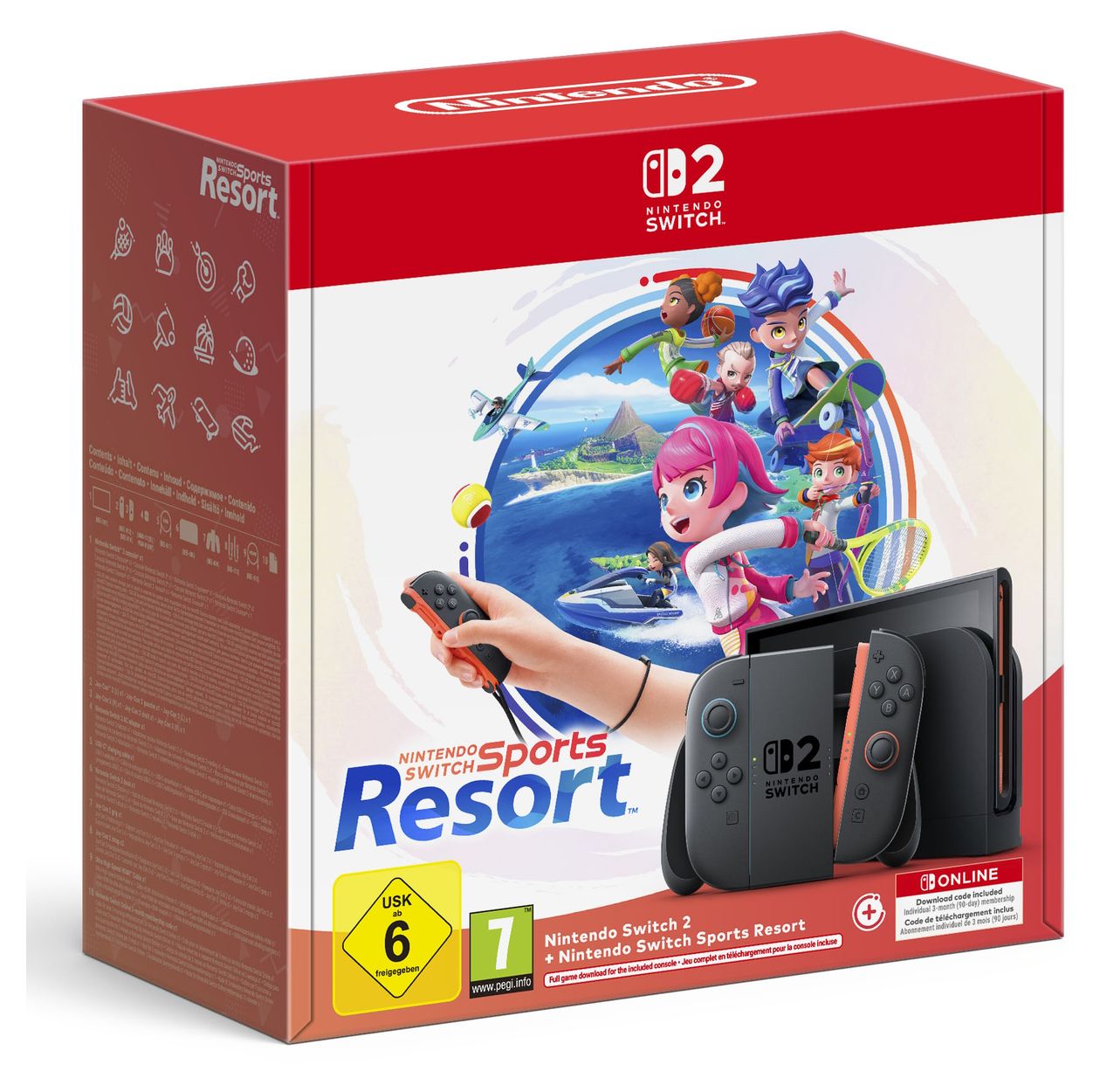 Switch 2 & Switch Sports Resort-Set 