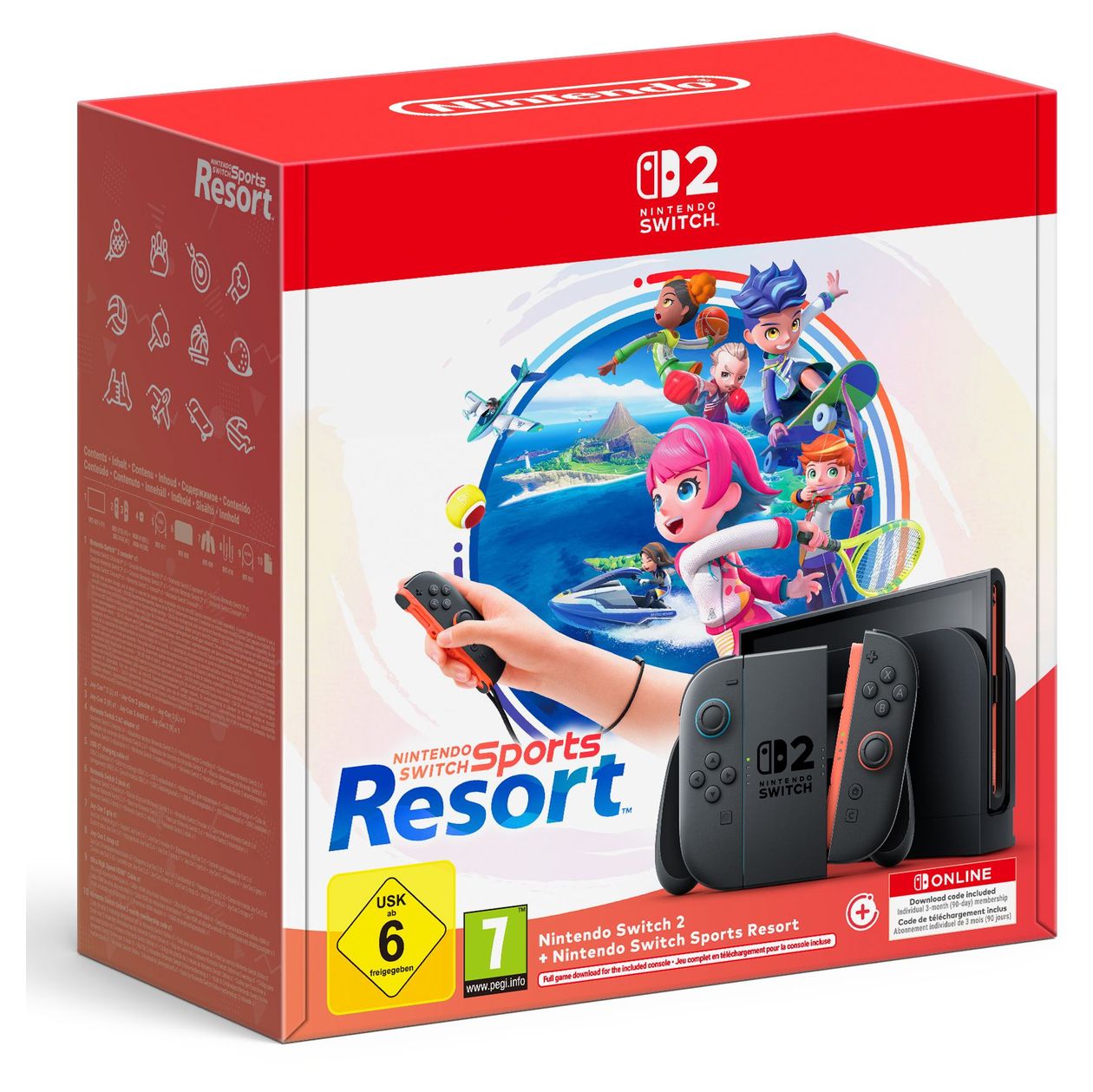 Switch 2 & Switch Sports Resort-Set 