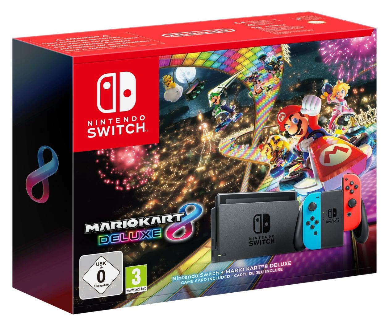 Switch & Mario Kart 8 Deluxe Bundle 
