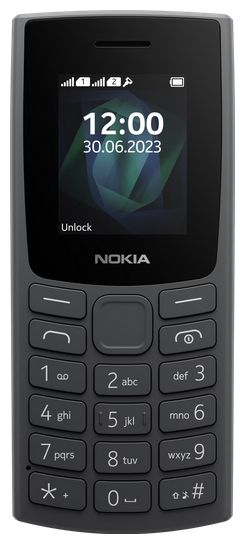 105 2G Smartphone 4,57 cm (1.8 Zoll) Single SIM (Schwarz) 