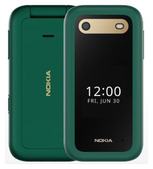 2660 Flip 4G Smartphone 7,11 cm (2.8 Zoll) 0,3 MP Dual Sim (Lush Green) 
