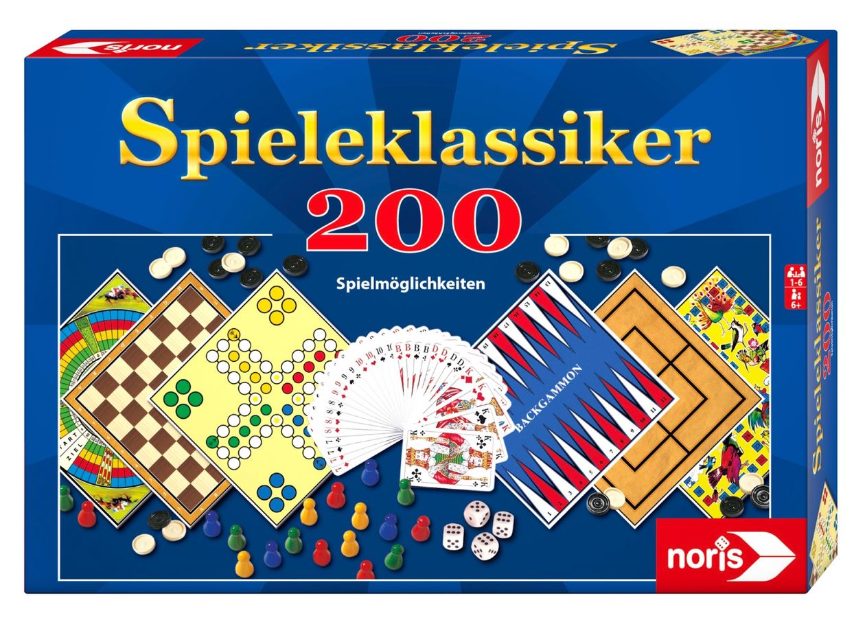 200 Games Collection Brettspiel bis zu 6 Spielern ab 6 Jahr(e) 