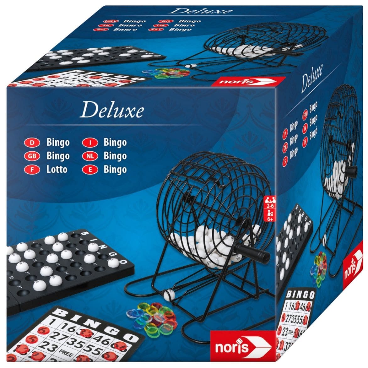 Deluxe Bingo Brettspiel bis zu 6 Spielern ab 6 Jahr(e) 