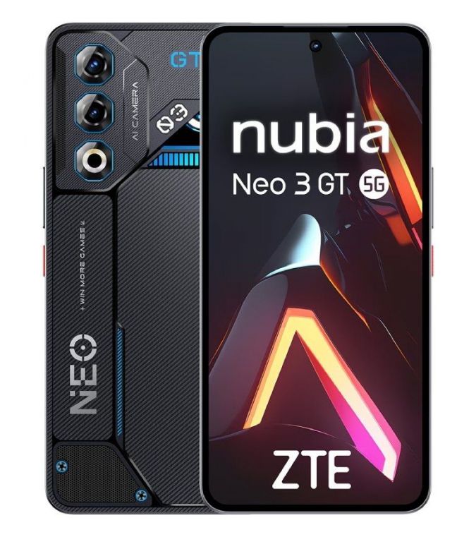 Neo 3 GT 256 GB 5G Smartphone 17,3 cm (6.8 Zoll) 50 MP Dual Kamera Dual Sim (Interstellar Gray) 