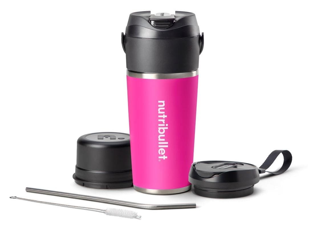 NBP016MA 0,59 l Standmixer  (Schwarz, Pink) 