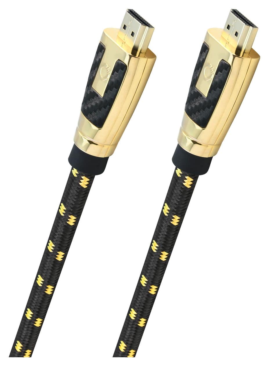 Carb Connect Ultra 48 Gbit/s Stecker Gerade HDMI auf HDMI Typ A (Standard) 10 m  (Schwarz, Gold) 