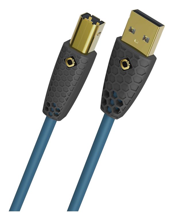 D1C9573 0,48 Gbit/s Rundkabel USB A auf USB B Männlich 7,5 m  (Blau) 