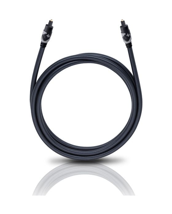 Easy Connect Opto MK II optisches Digitalkabel Stecker 1,5 m  (Schwarz) 