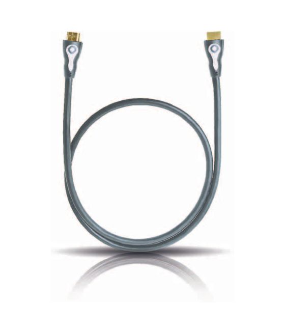 High Speed SL 18 Gbit/s Stecker Gerade HDMI auf HDMI Typ A (Standard) 1 m  (Silber) 