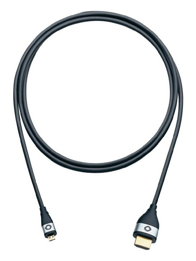 i-Connect HS micro 180 18 Gbit/s Stecker HDMI auf HDMI Typ D (Mikrofon) 1,8 m  (Schwarz) 