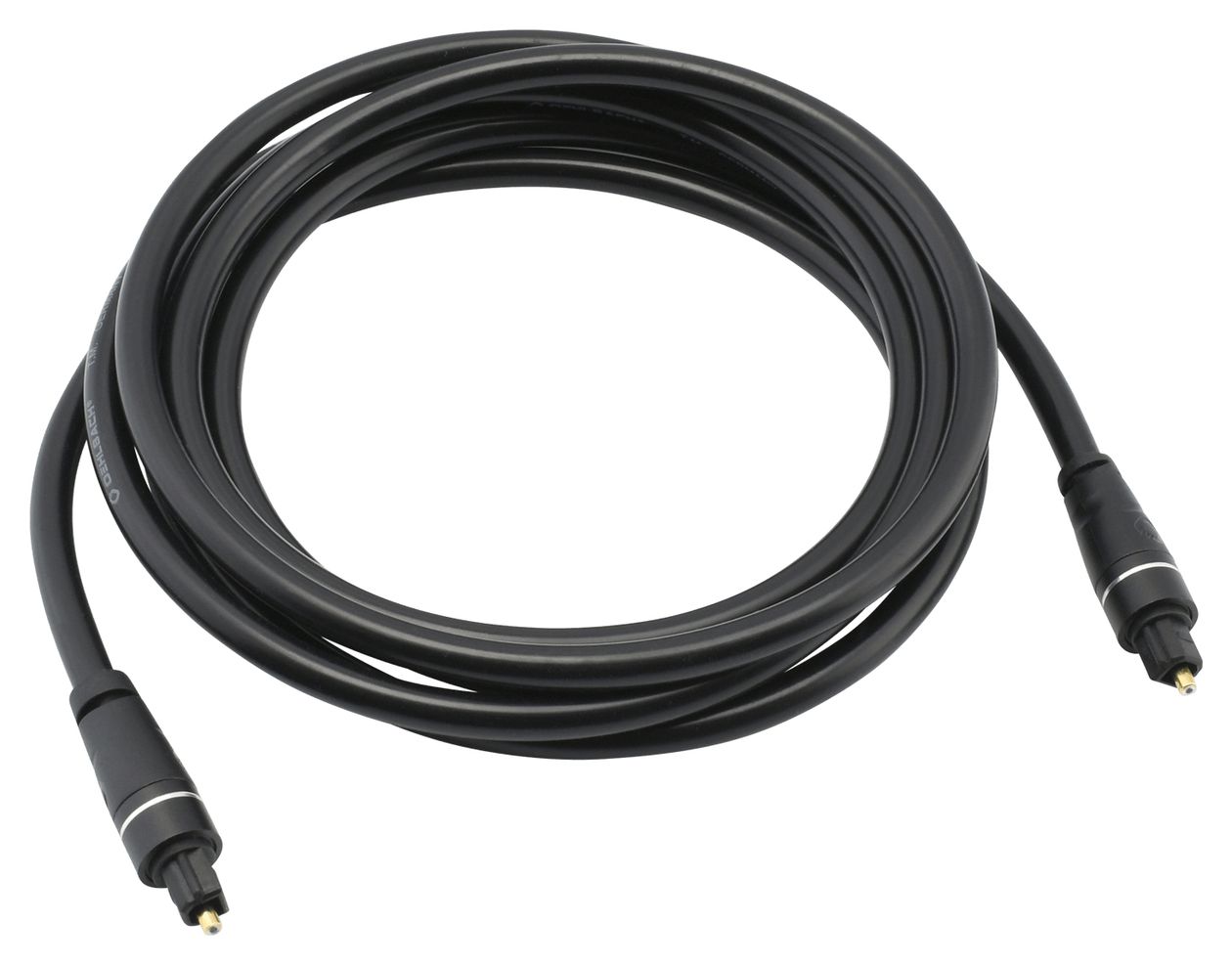Opto Link optisches Digitalkabel Stecker Toslink auf Toslink 1,5 m  (Schwarz) 