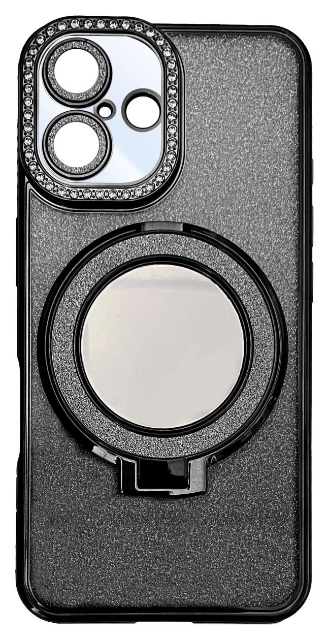 21151 Cover für Apple iPhone 16 Pro Max  (Schwarz) 