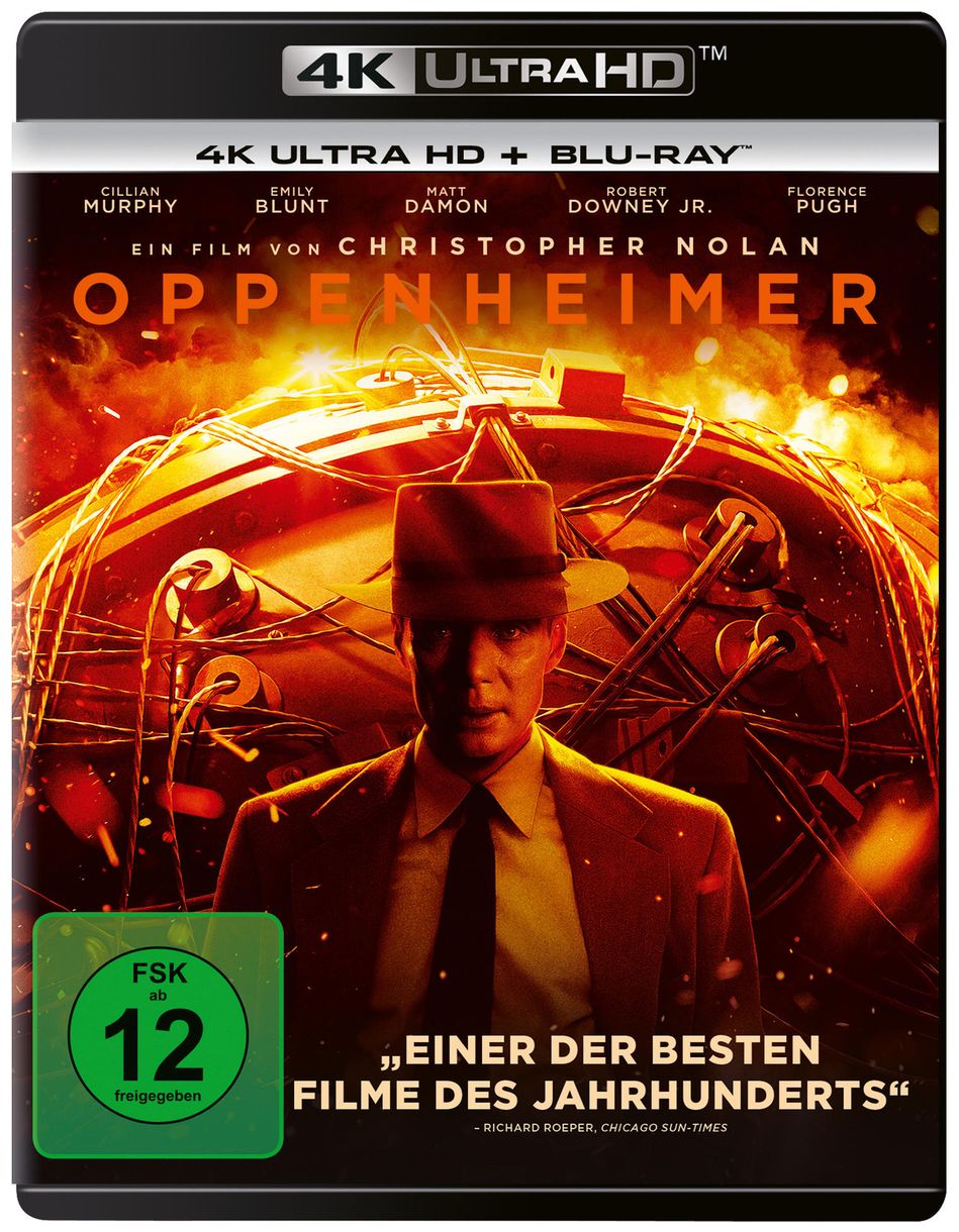 Oppenheimer (4K Ultra HD BLU-RAY + BLU-RAY) 