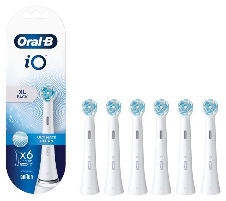 Aufsteckbürsten iO Ultimate Clean  Ersatzbürste CW-6 Rotierende Rotierende Zahnbürste für Erwachsene 