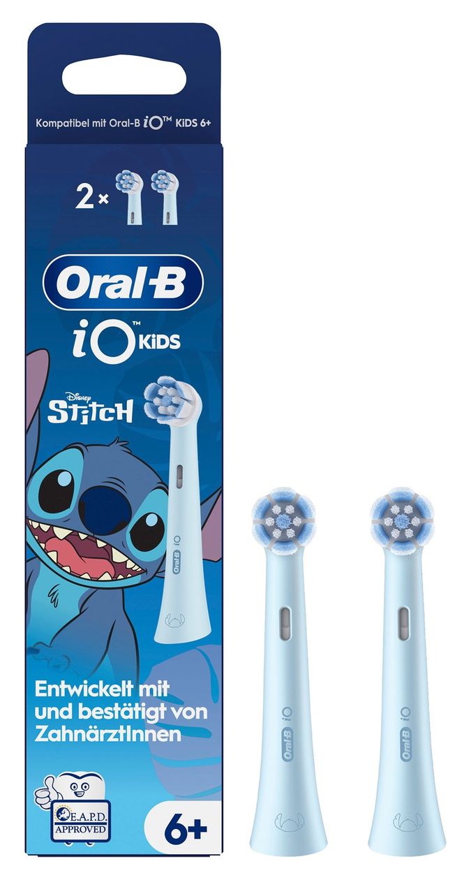 iO Kids 6+ Disney Stitch Aufsteckbürsten, 2 Stück 