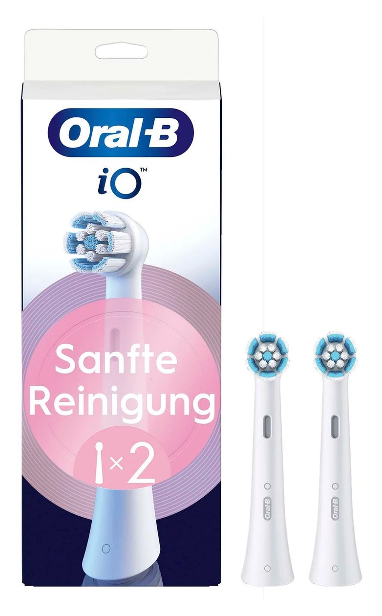 iO Sanfte Reinigung Aufsteckbürsten 