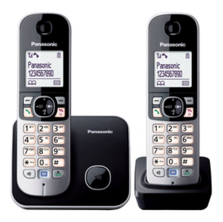 KX-TG6812 DECT-Telefon  (Schwarz) 