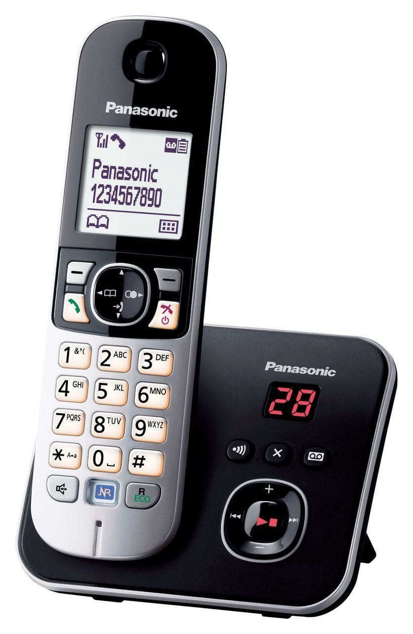 KX-TG6821 DECT-Telefon  (Schwarz) 