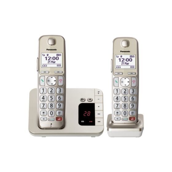 KX-TGE262 DECT-Telefon  (Champagner) 