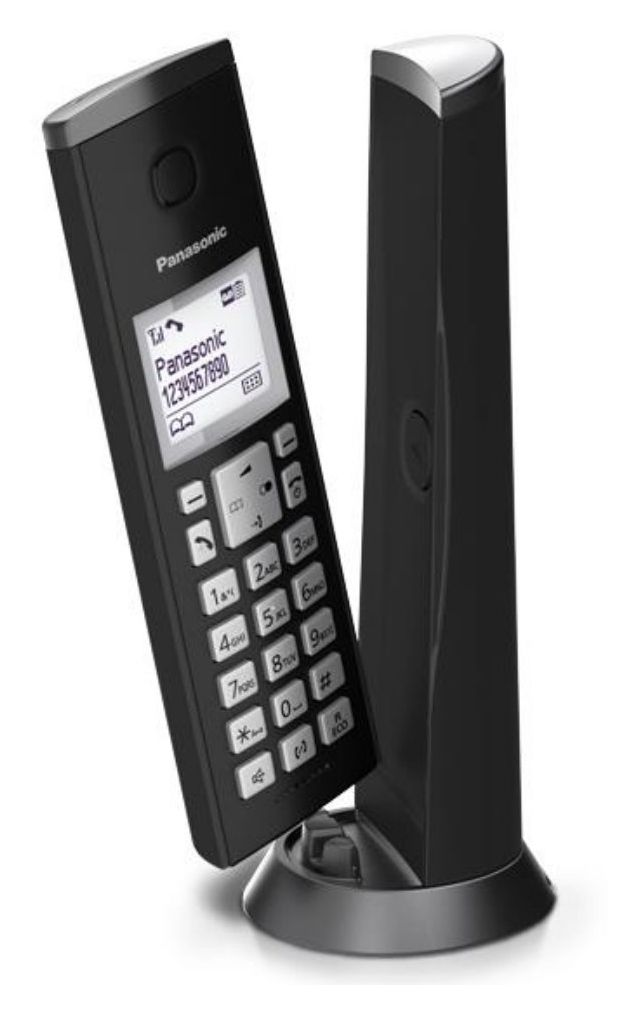 KX-TGK220 DECT-Telefon  (Schwarz) 