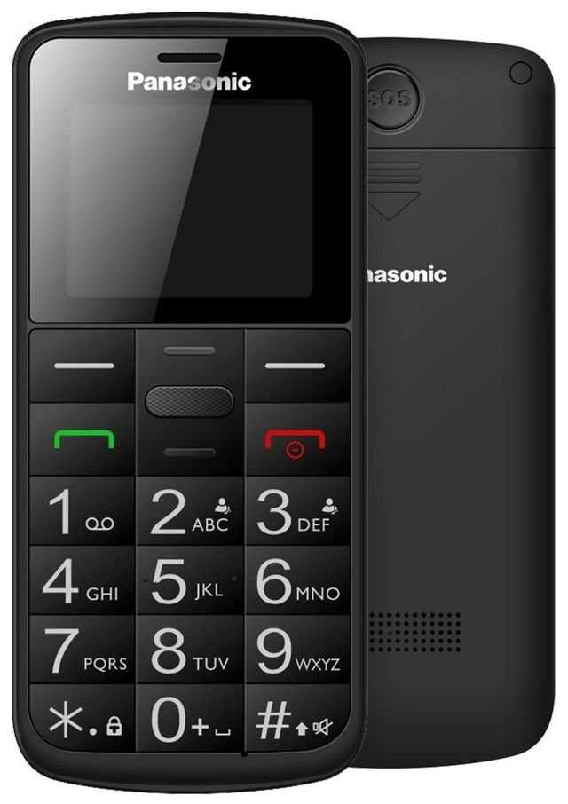KX-TU110 EXB 2G Smartphone 4,5 cm (1.77 Zoll) Dual Sim (Schwarz) 