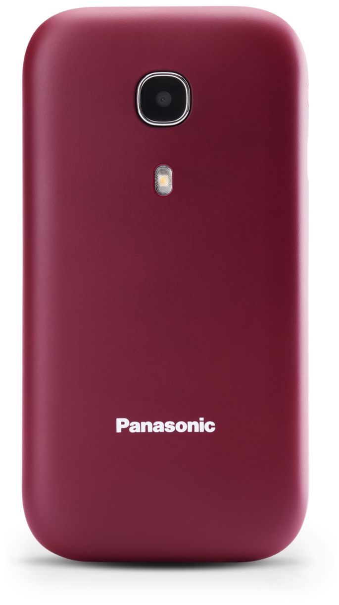 KX-TU400 2G Smartphone 6,1 cm (2.4 Zoll Single SIM (Rot) 