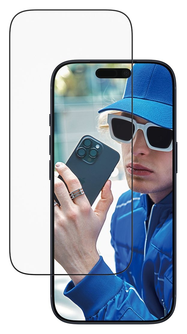 2-Way Privacy Klare Bildschirmschutzfolie gehärtetes Glas für Apple iPhone 17 Pro, iPhone 18 Pro 