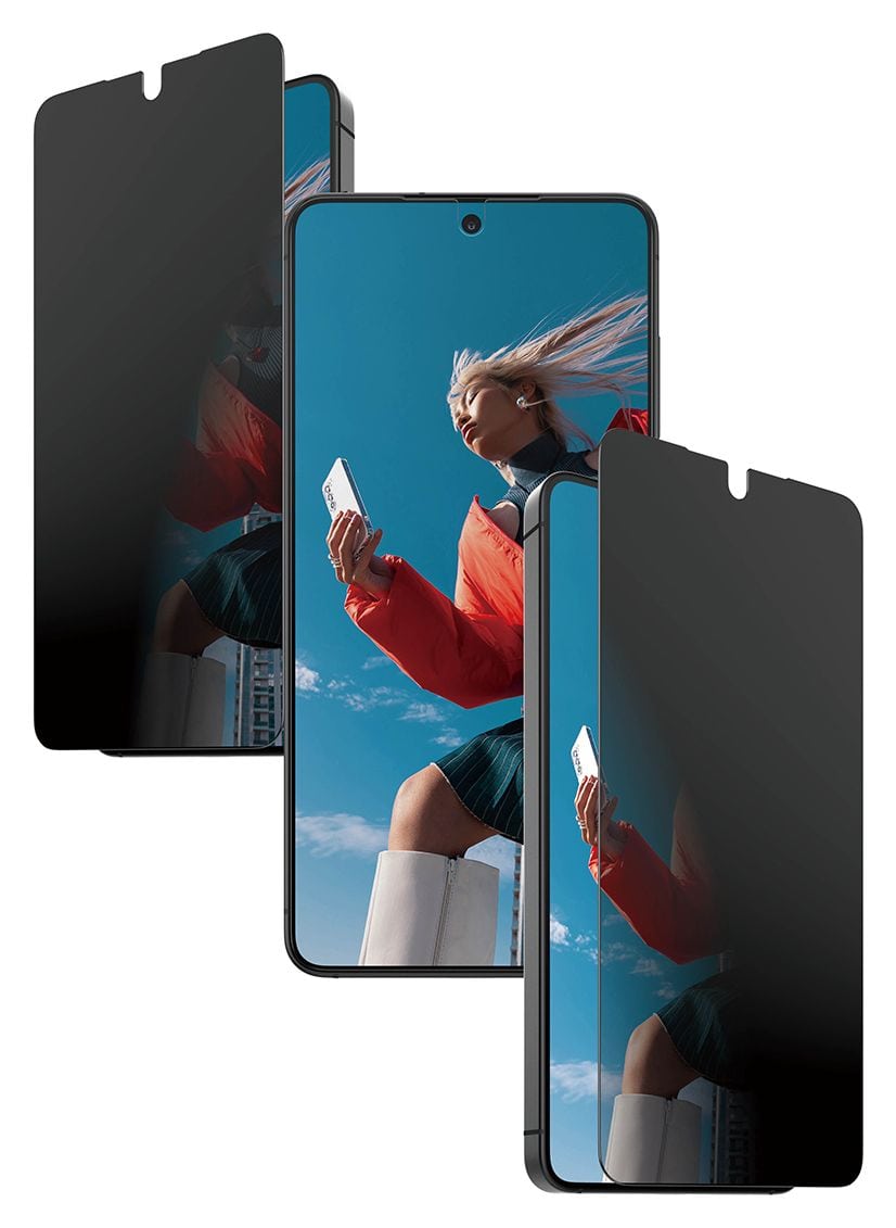 2-Way Privacy Klare Bildschirmschutzfolie Kunststoff für Samsung Galaxy S26 