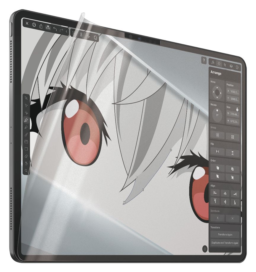 2836 Tablet Schutzfolie für Apple iPad 