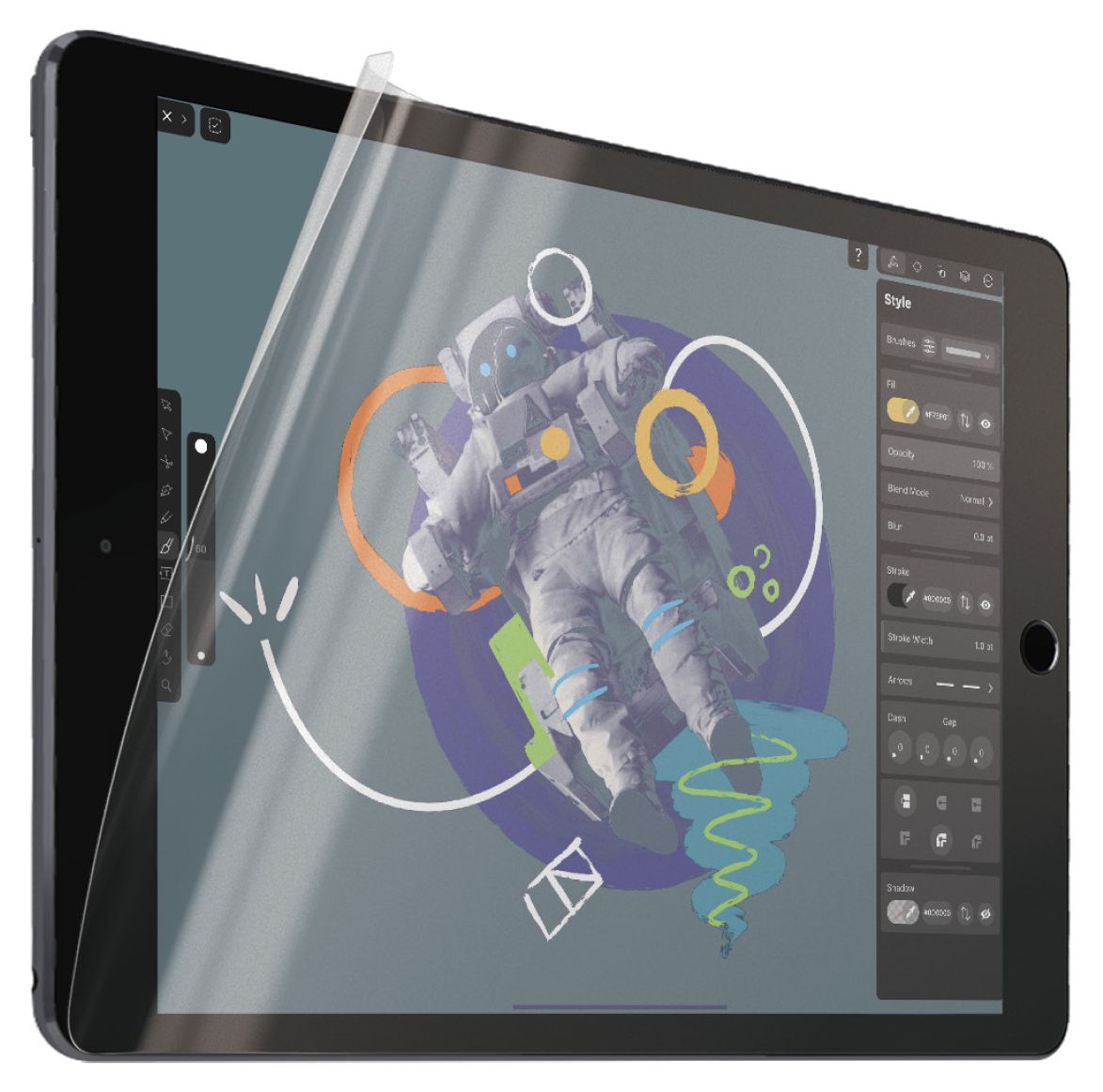 2843 Tablet Schutzfolie für Apple iPad 