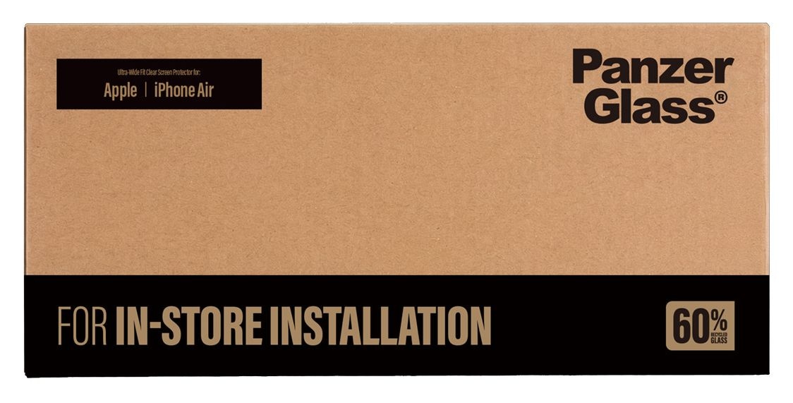 36771 Screen Protector Klare Bildschirmschutzfolie Polyethylenterephthalat, Silikon für  Apple iPhone Air Kratzresistent, Schockresistent 
