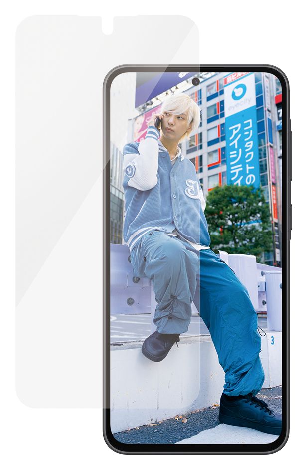 38083 Screen Protector Klare Bildschirmschutzfolie Gehärtetes Glas, Polyethylenterephthalat, Silikon für  Samsung Galaxy A36 Kratzresistent, Schockresistent 