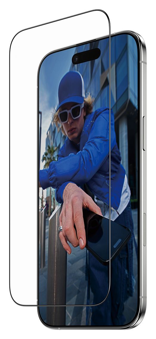 63006 Screen Protector Klare Bildschirmschutzfolie Gehärtetes Glas, Polyethylenterephthalat, Silikon für  Apple iPhone Air Kratzresistent, Schockresistent 