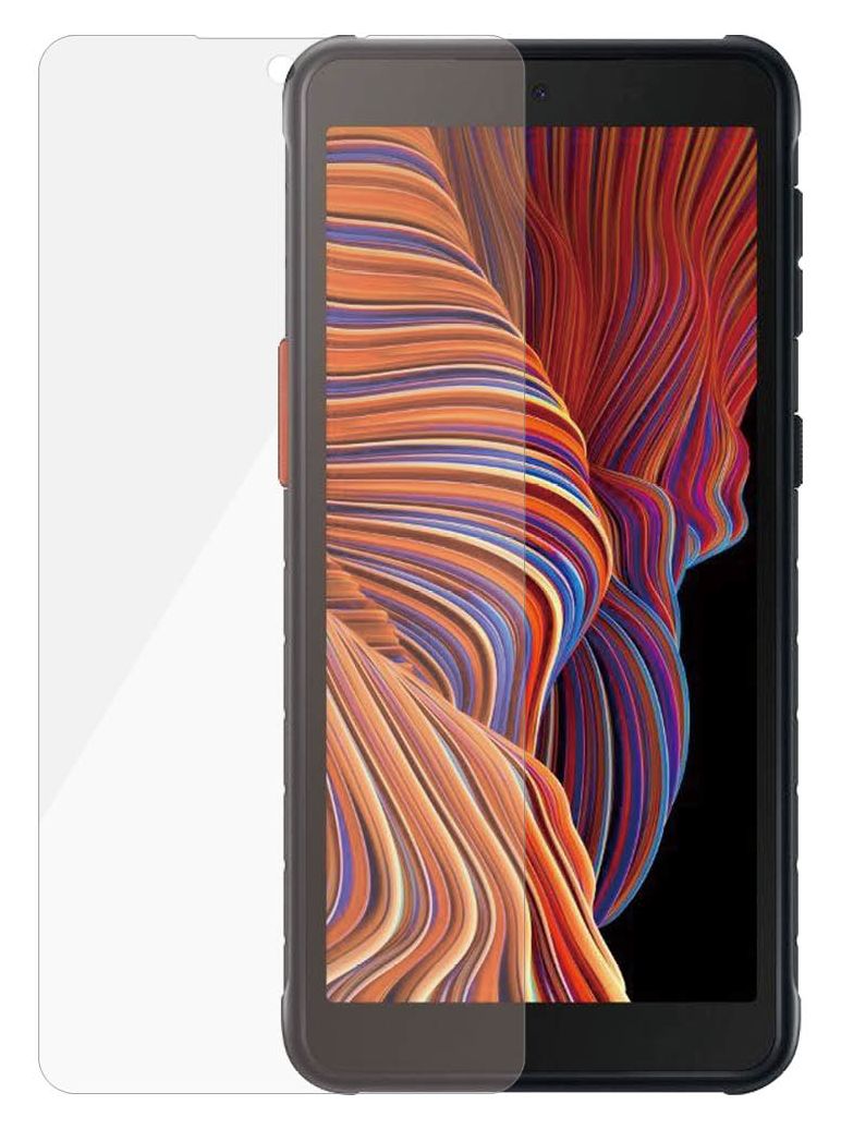7267 Screen Protector Klare Bildschirmschutzfolie Gehärtetes Glas, Polyethylenterephthalat, Silikon für  Samsung Galaxy Xcover 5 Kratzresistent, Schockresistent 