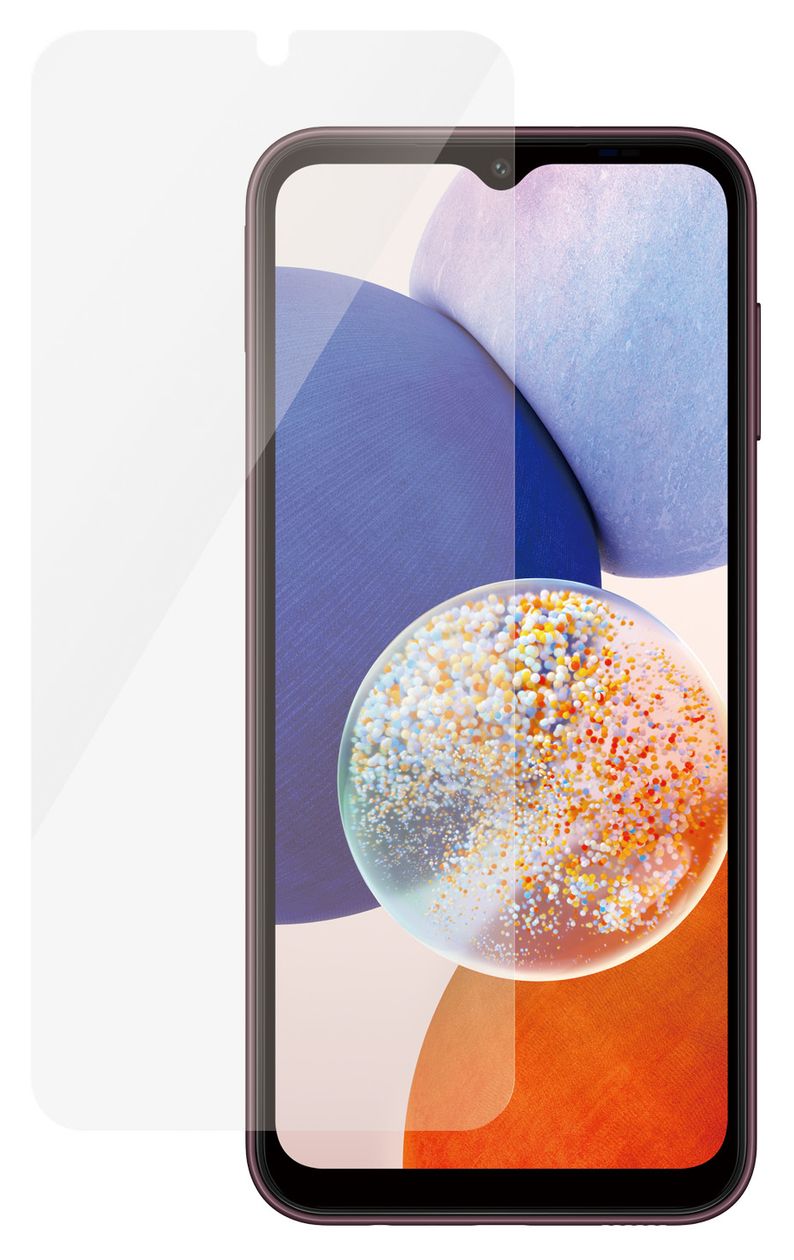 7321 Klare Bildschirmschutzfolie gehärtetes Glas für  Samsung Samsung - Galaxy A14 5G, Samsung - Galaxy A14 Kratzresistent, Schockresistent 