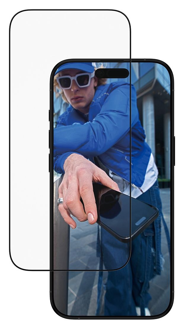 76830 Screen Protector Klare Bildschirmschutzfolie Gehärtetes Glas, Polyethylenterephthalat, Silikon für  Apple iPhone Air Kratzresistent, Schockresistent 