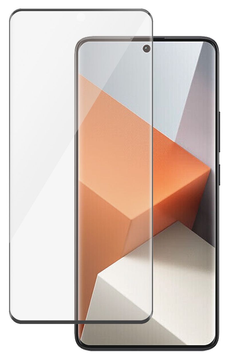 8072 Screen Protector Klare Bildschirmschutzfolie Gehärtetes Glas, Polyethylenterephthalat, Silikon für  Xiaomi Redmi Note 13 Pro+ Kratzresistent, Schockresistent 