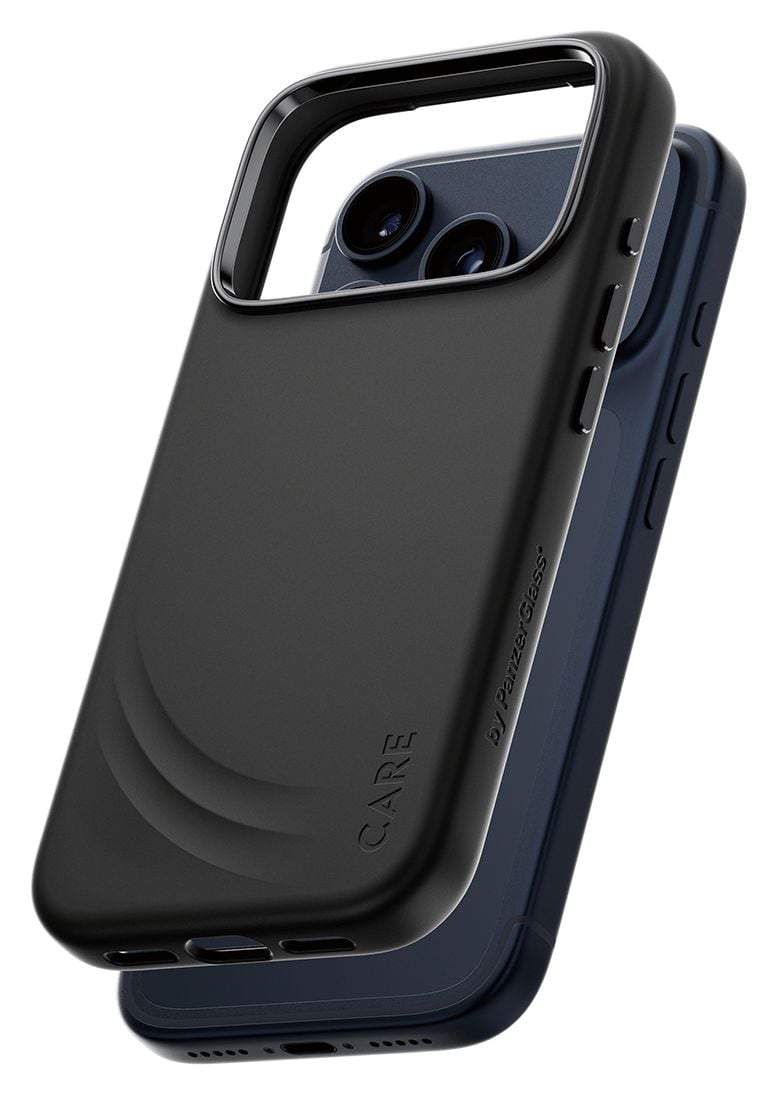 CARE Flow Case mit MagSafe Cover für Apple iPhone 17 Pro/18 Pro  (Schwarz) 