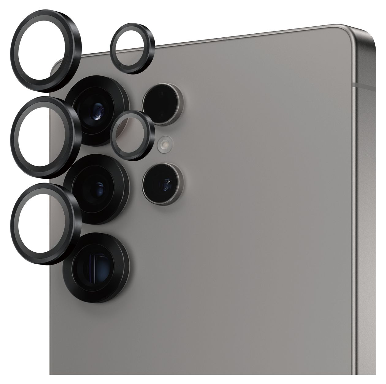 Ceramic Hoops Klare Bildschirmschutzfolie Gehärtetes Glas, Silikon für  Samsung Samsung - Galaxy S25 Ultra Kratzresistent, Schockresistent 