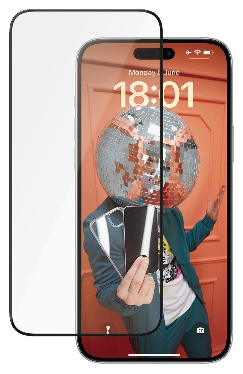 Ceramic Protection Klare Bildschirmschutzfolie gehärtetes Glas für Apple iPhone 15 Plus 