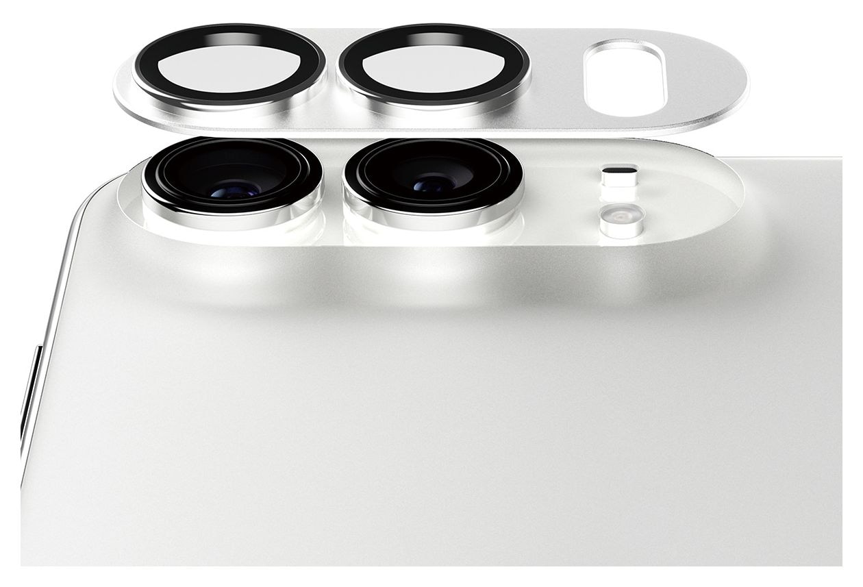 Fender Kameraobjektivschutz Silikon für Apple iPhone Duo 