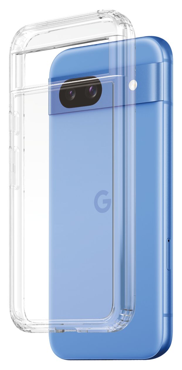 HardCase Cover für Google Google - Pixel 8a  (Transparent) 