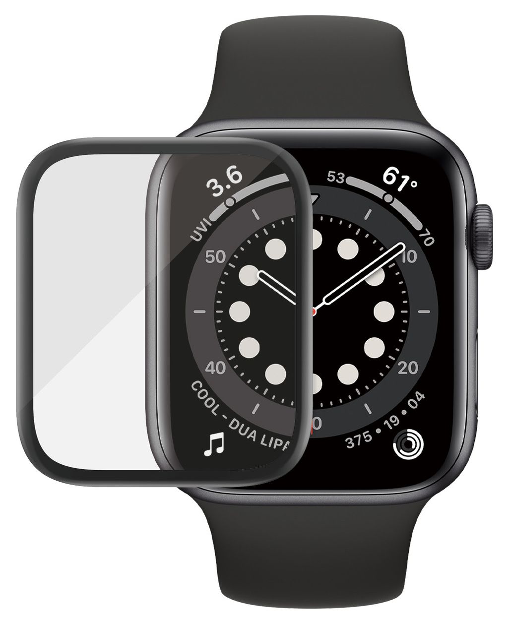 PanzerGlass® Apple Watch Series 4 | 5 | 6 | SE 44mm | Displayschutzglas 