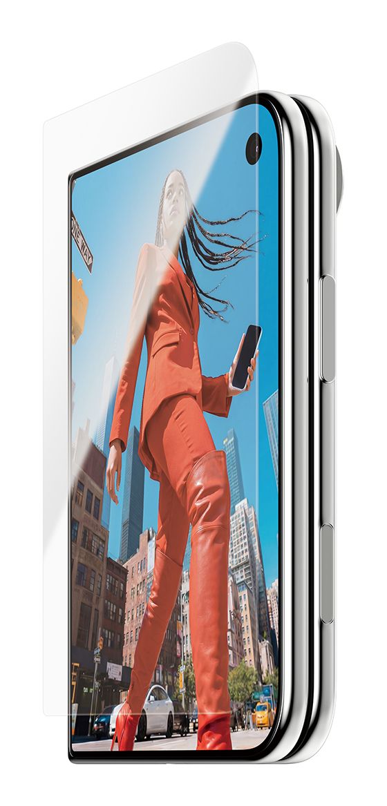 PanzerGlass® Außendisplay Displayschutz iPhone Duo | RahmenFit m. EasyAligner 