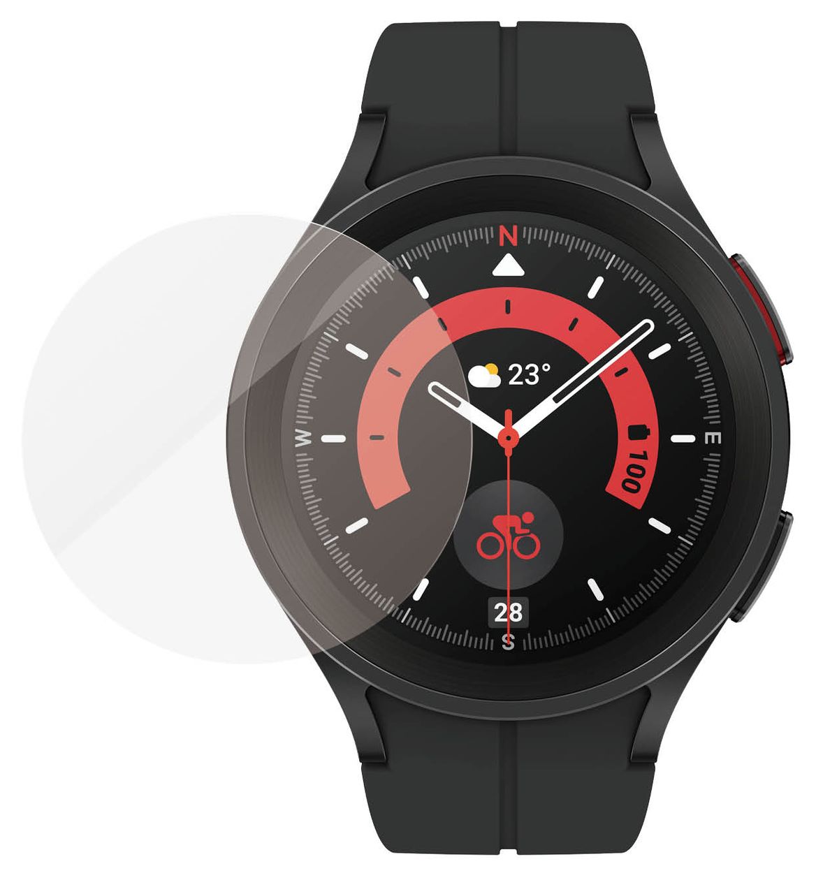 PanzerGlass® Dislayschutz Samsung Galaxy Watch 5 Pro 45mm 