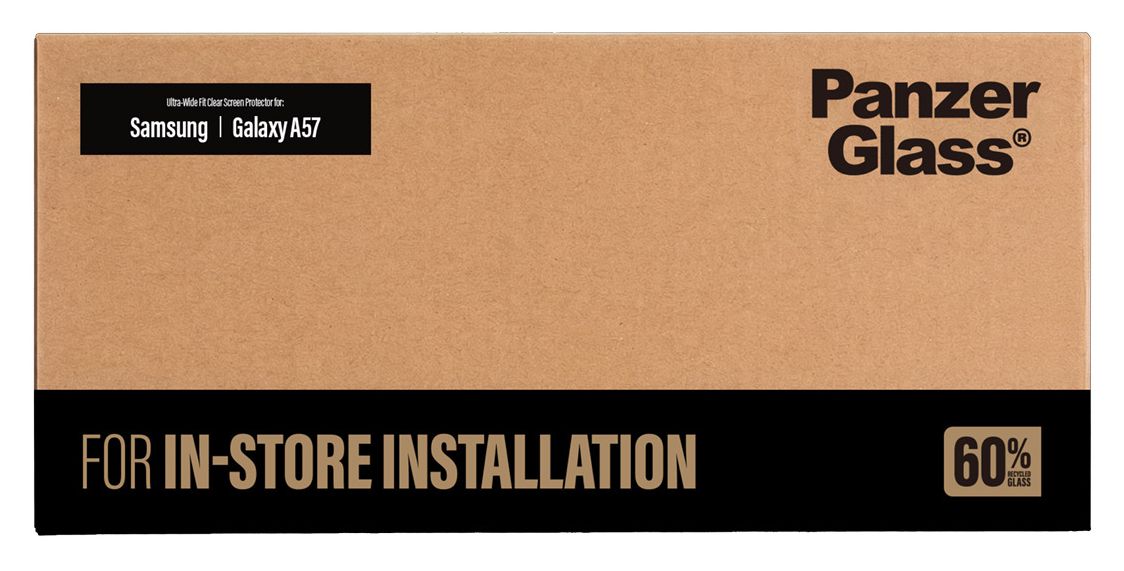 PanzerGlass® Displayschutz Samsung Galaxy A57 5G | Ultra-Wide Fit für FASTFIT Installationsmaschine | 10 pcs 