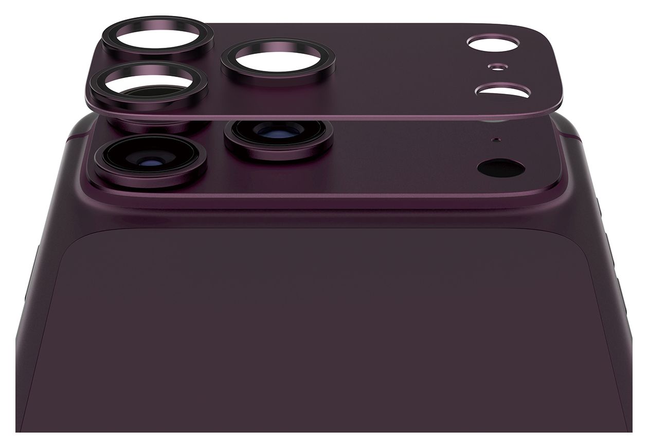 PanzerGlass® Fender Kameraschutz Dark Cherry iPhone 18 Pro Max 