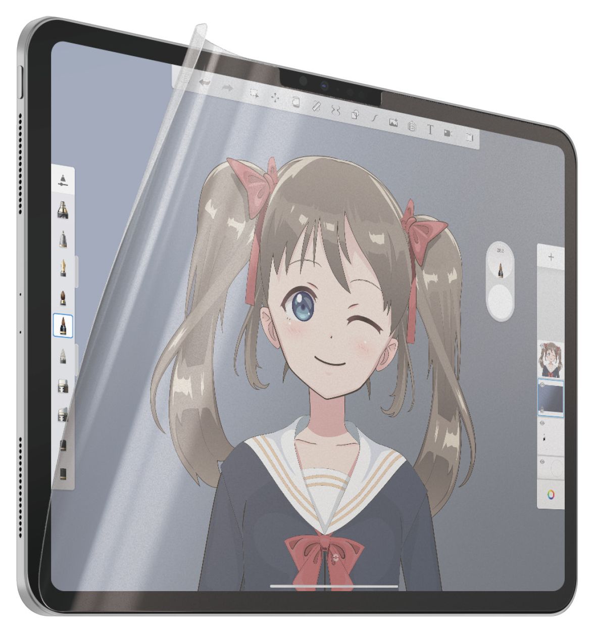 PanzerGlass® GraphicPaper® Displayschutz iPad Pro 11'' (2024-2025) | Ultra-Wide Fit 