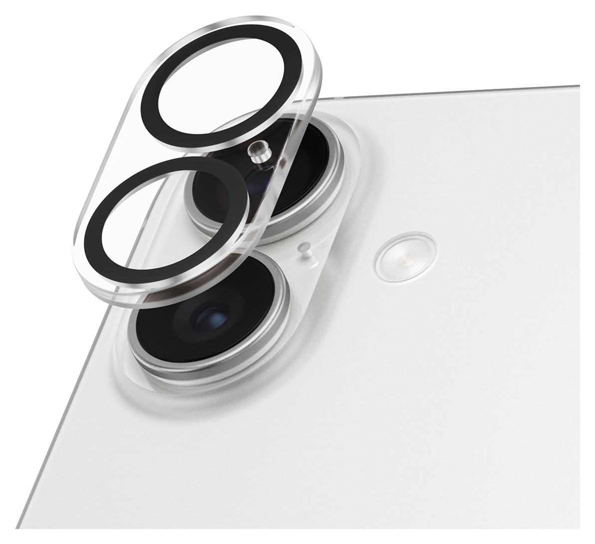 PicturePerfect Klare Bildschirmschutzfolie Gehärtetes Glas, Silikon für Apple iPhone 17 