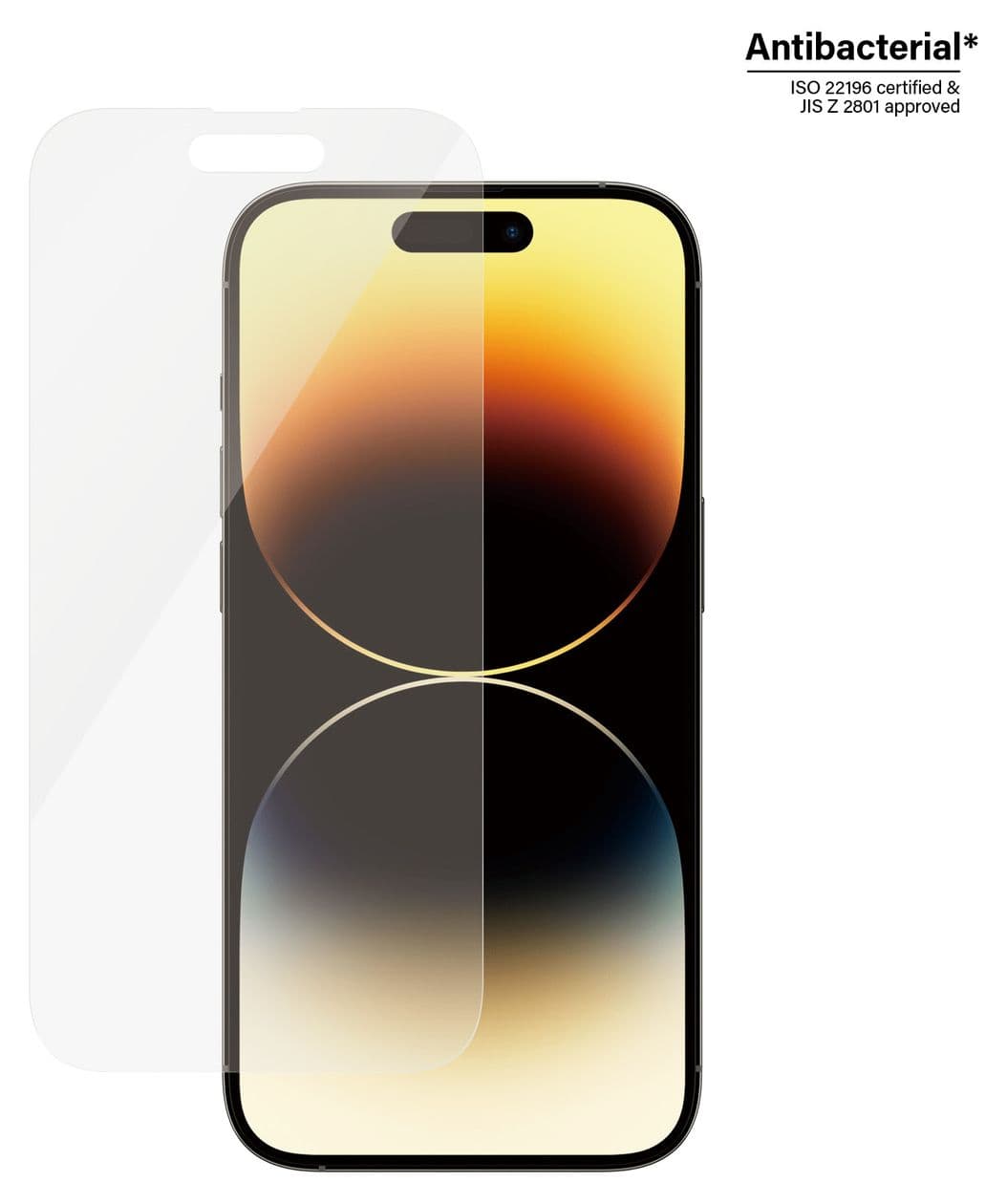 Screen Protector Klare Bildschirmschutzfolie gehärtetes Glas für Apple iPhone 14 Pro 